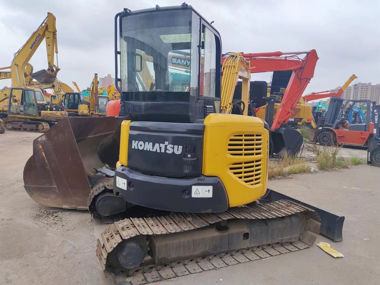 2017 Komatsu PC40MR Mini Excavator
