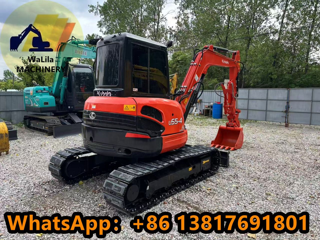 2023 Kubota U55-4 Mini Excavator