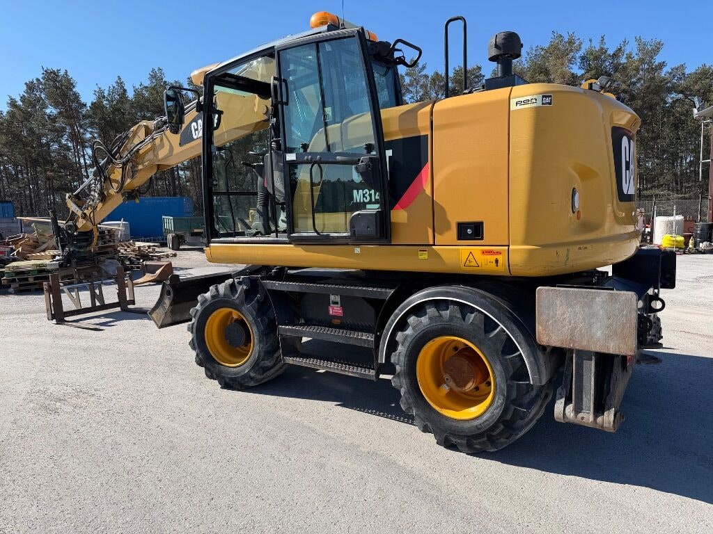 2016 Caterpillar 314 F Wheel Excavator