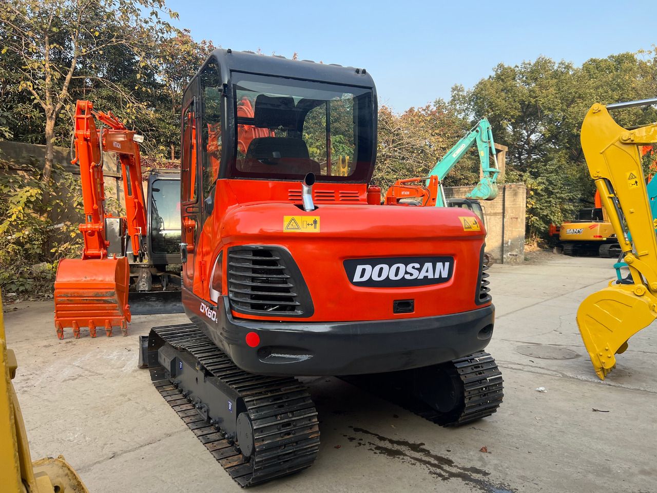 2022 Doosan DX60 Mini Excavator
