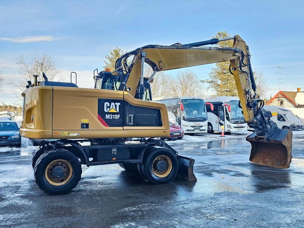 2018 Caterpillar M318F Wheel Excavator