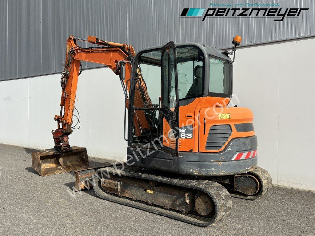 2018 Doosan DX63-3 Mini Excavator