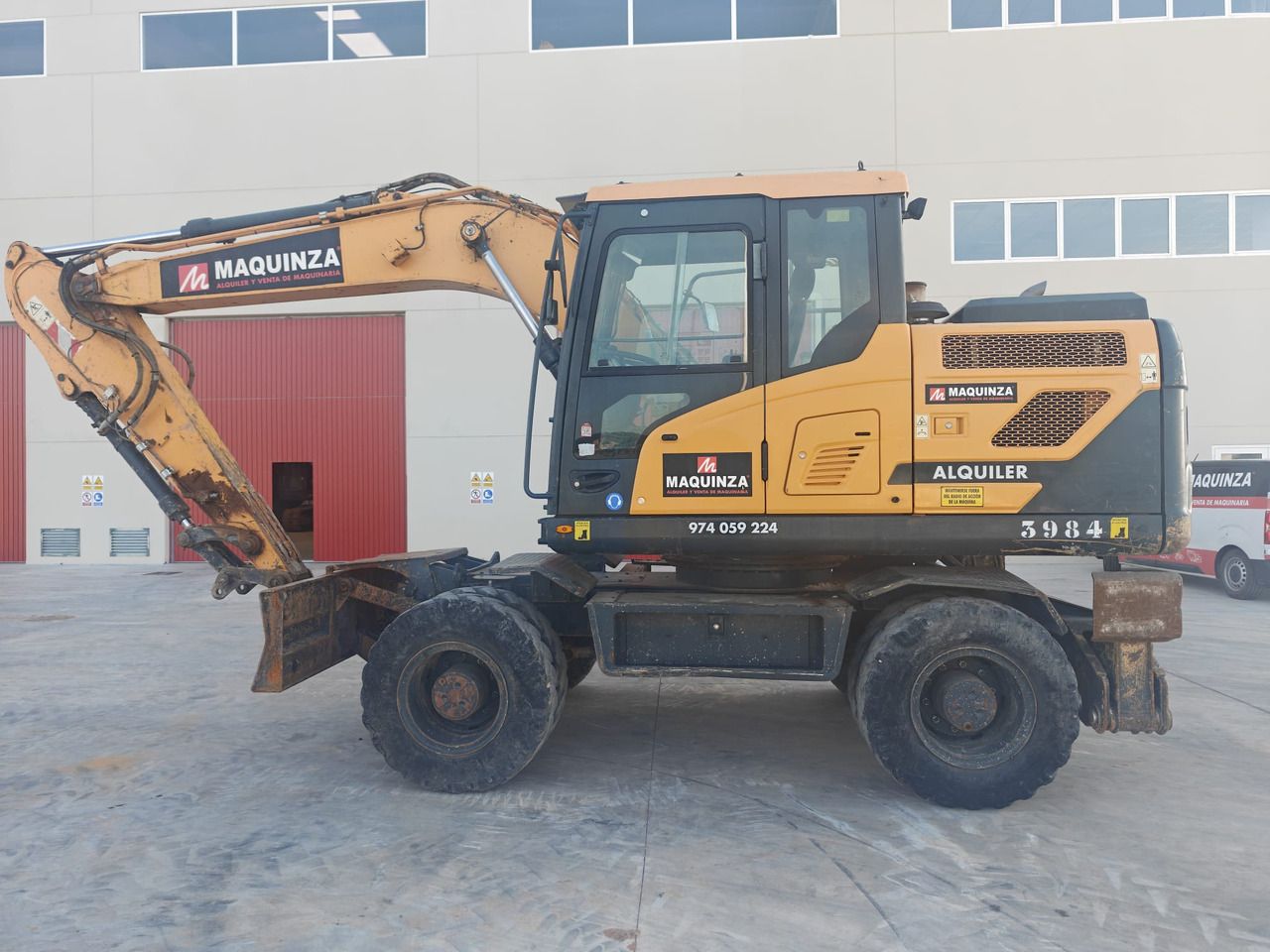 2020 Hyundai HW140 Wheel Excavator