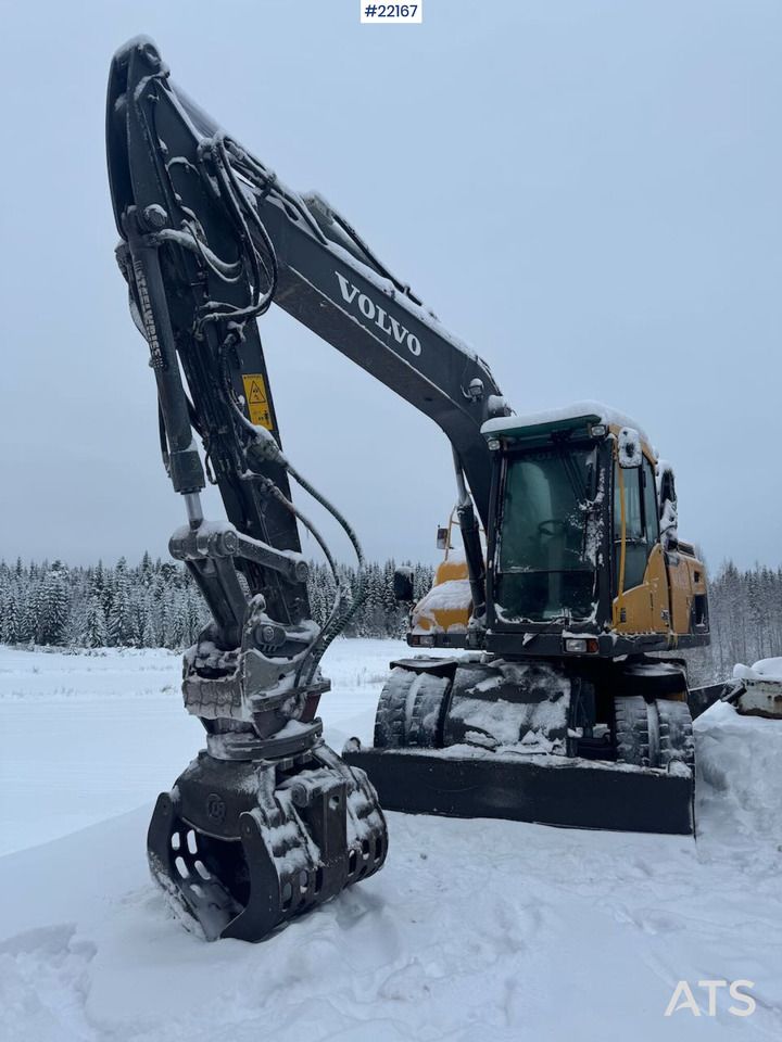 2014 Volvo EW160D Wheel Excavator