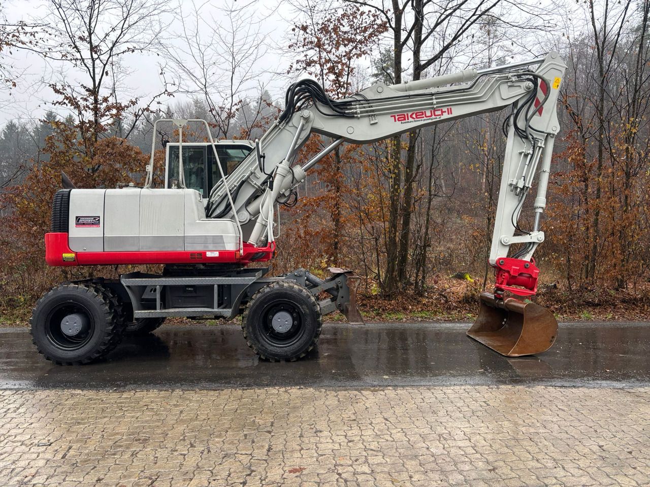 2014 Takeuchi TB 1160 W Wheel Excavator