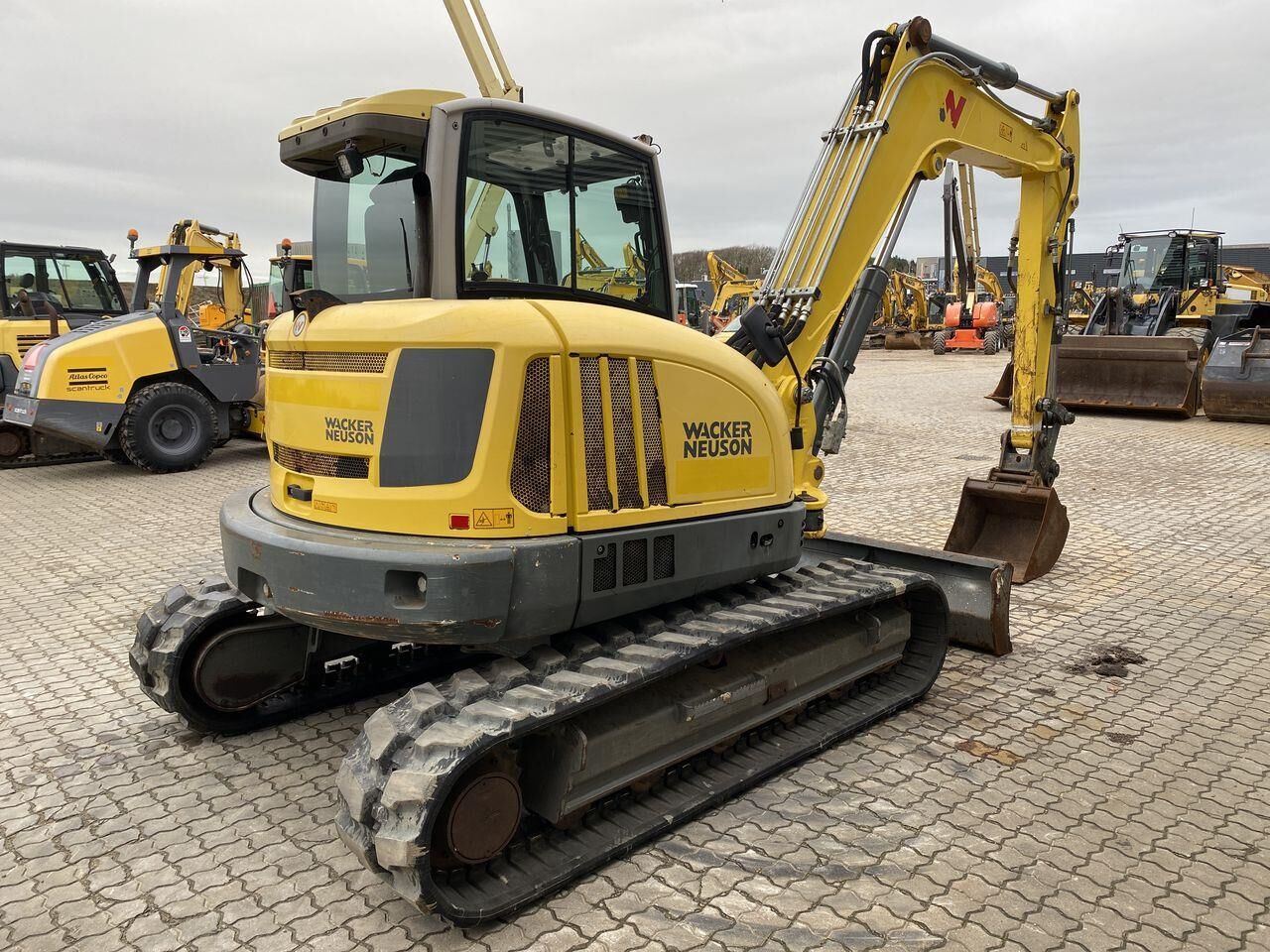 2016 Wacker Neuson EZ80 Mini Excavator