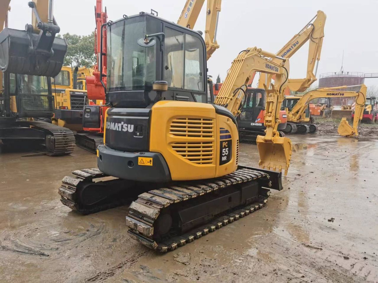 2015 Komatsu PC55MR-2 Mini Excavator