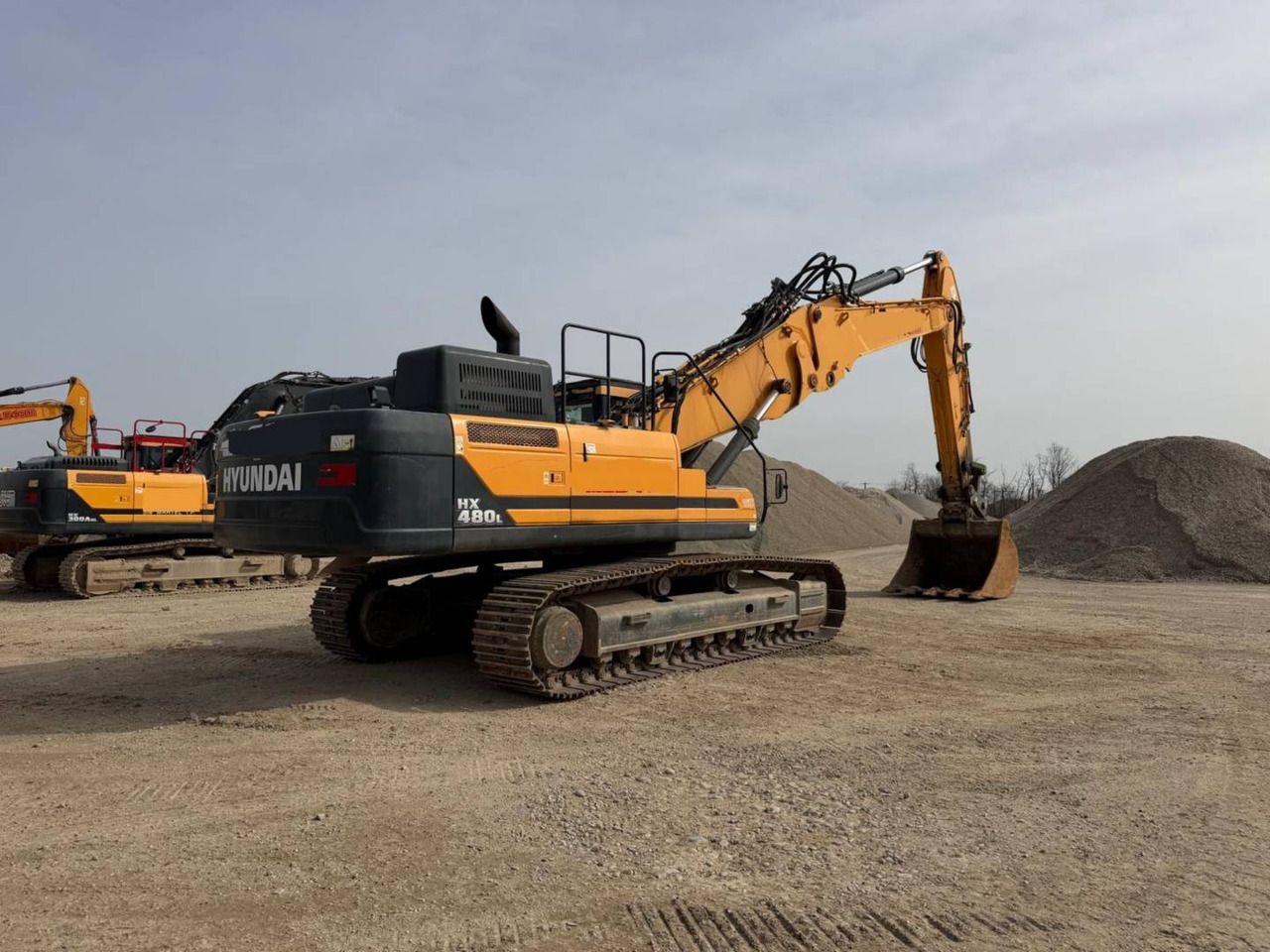 2017 Hyundai HX480LC Crawler Excavator