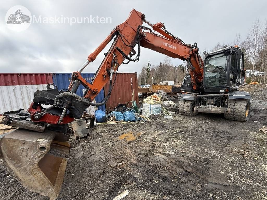 2014 Hitachi ZX140W-5 Wheel Excavator