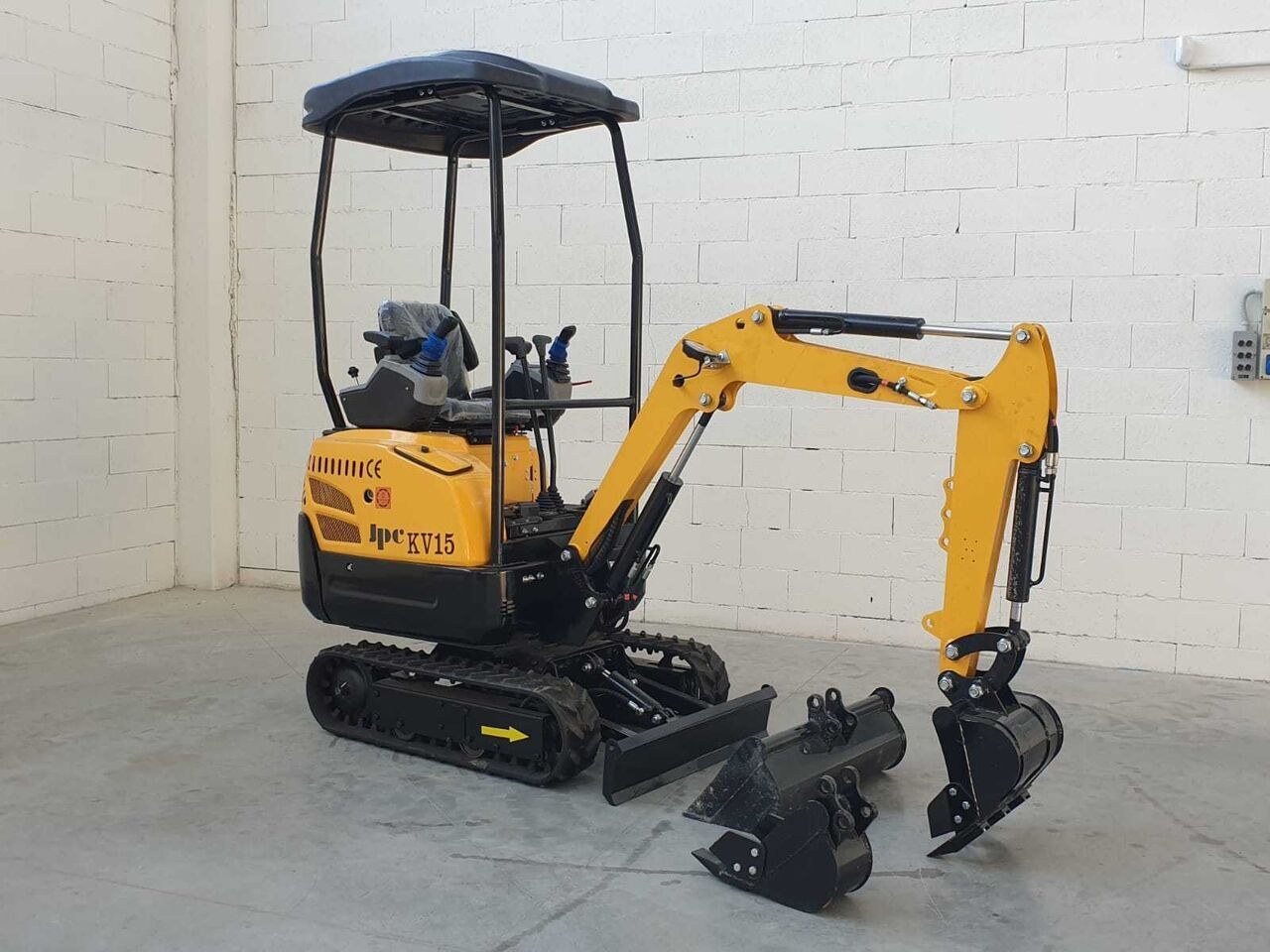 New JPC KV15 Mini Excavator