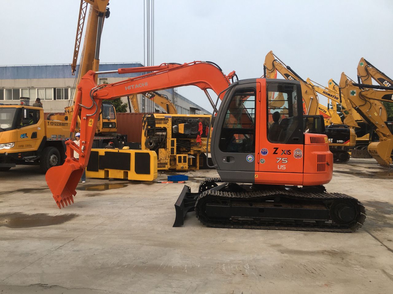 2022 Hitachi ZX75 Crawler Excavator