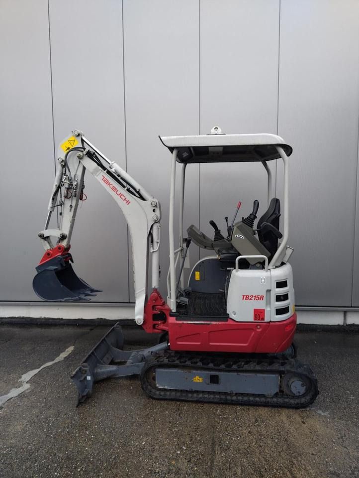 2017 Takeuchi TB215R Mini Excavator