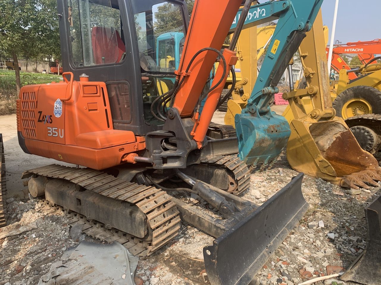 2016 Hitachi ZX35U Mini Excavator