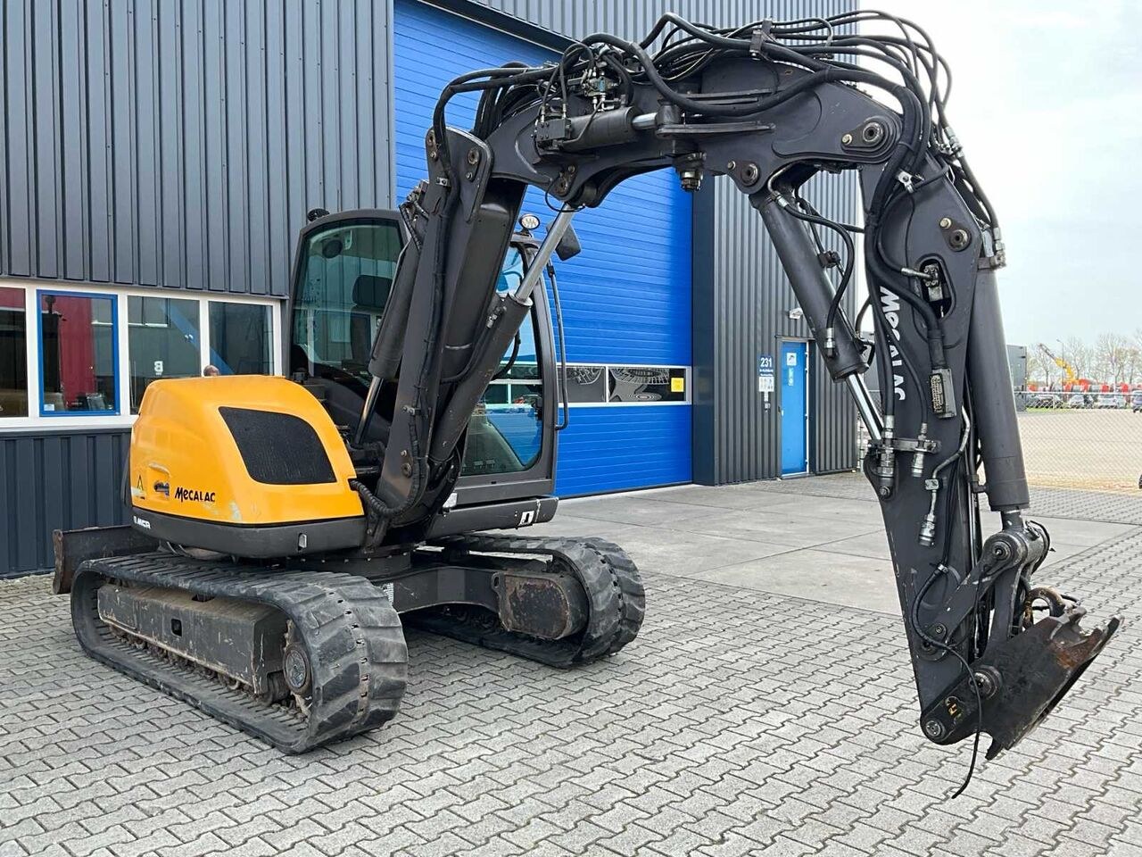 2017 Mecalac 8 MCR Crawler Excavator