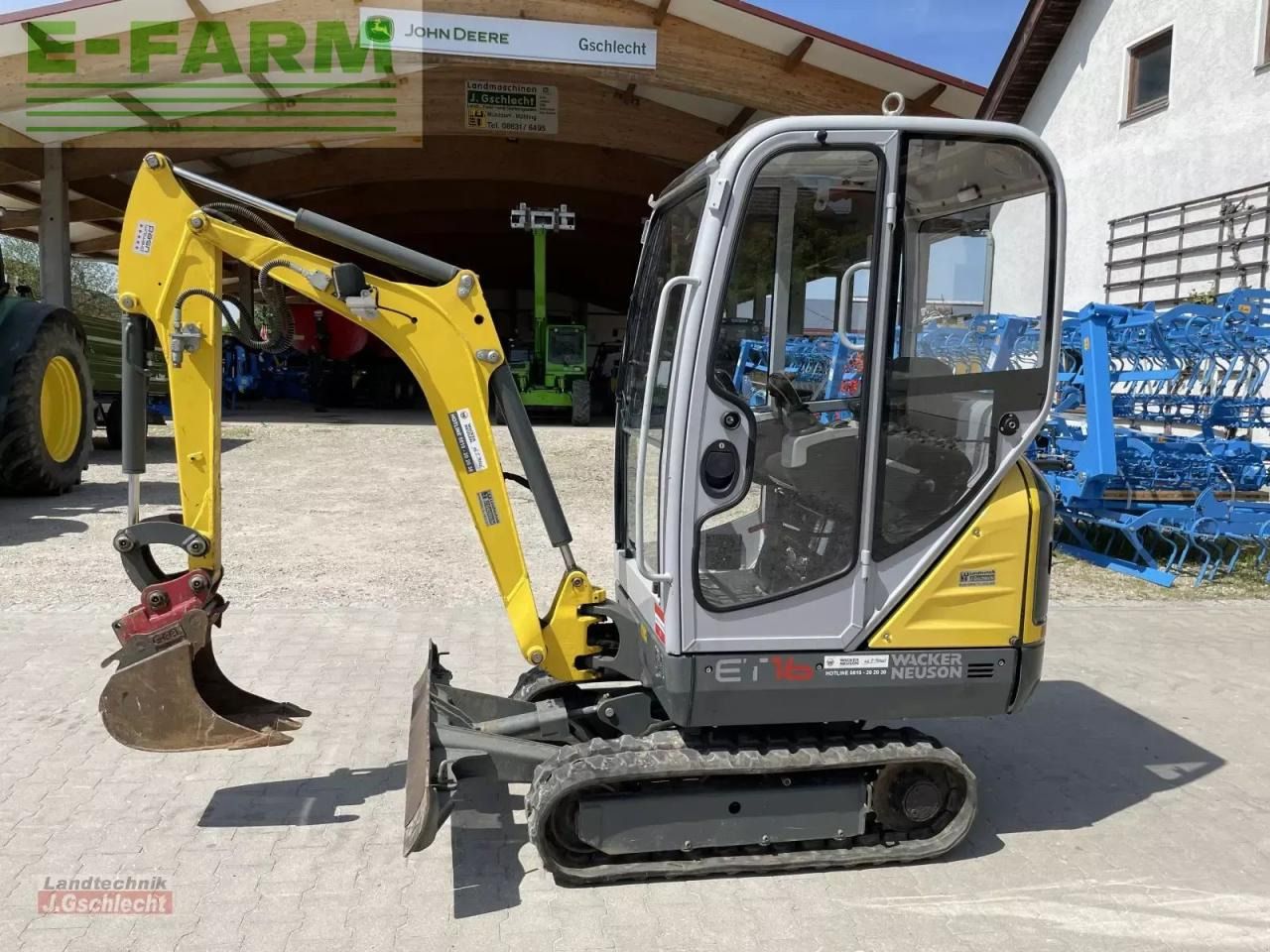 2018 Wacker Neuson ET16 AUSTRIA EDITION Mini Excavator