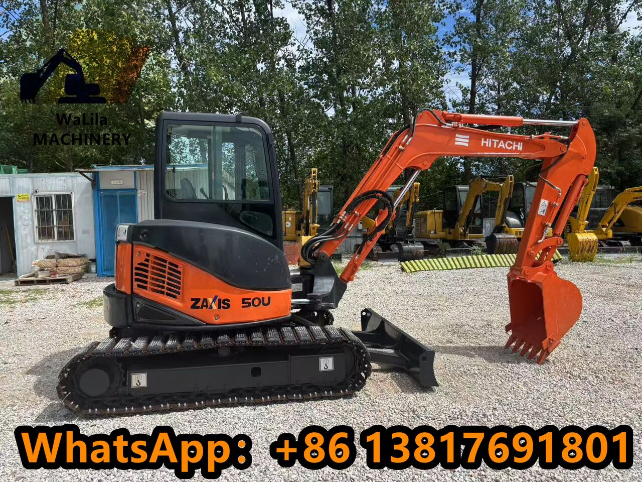 2024 Hitachi ZX50 Minigraafmachine