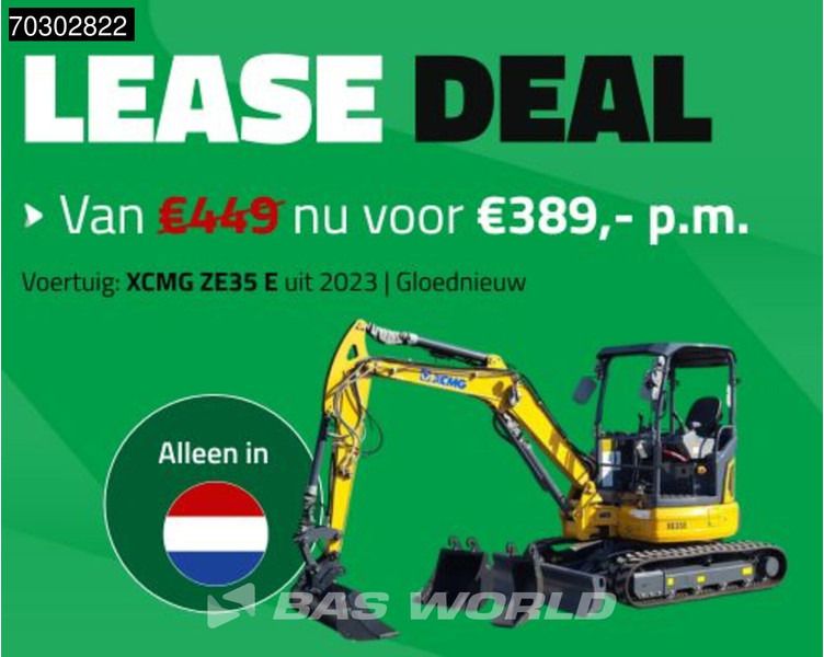 2023 Yanmar XE35 E Mini Excavator