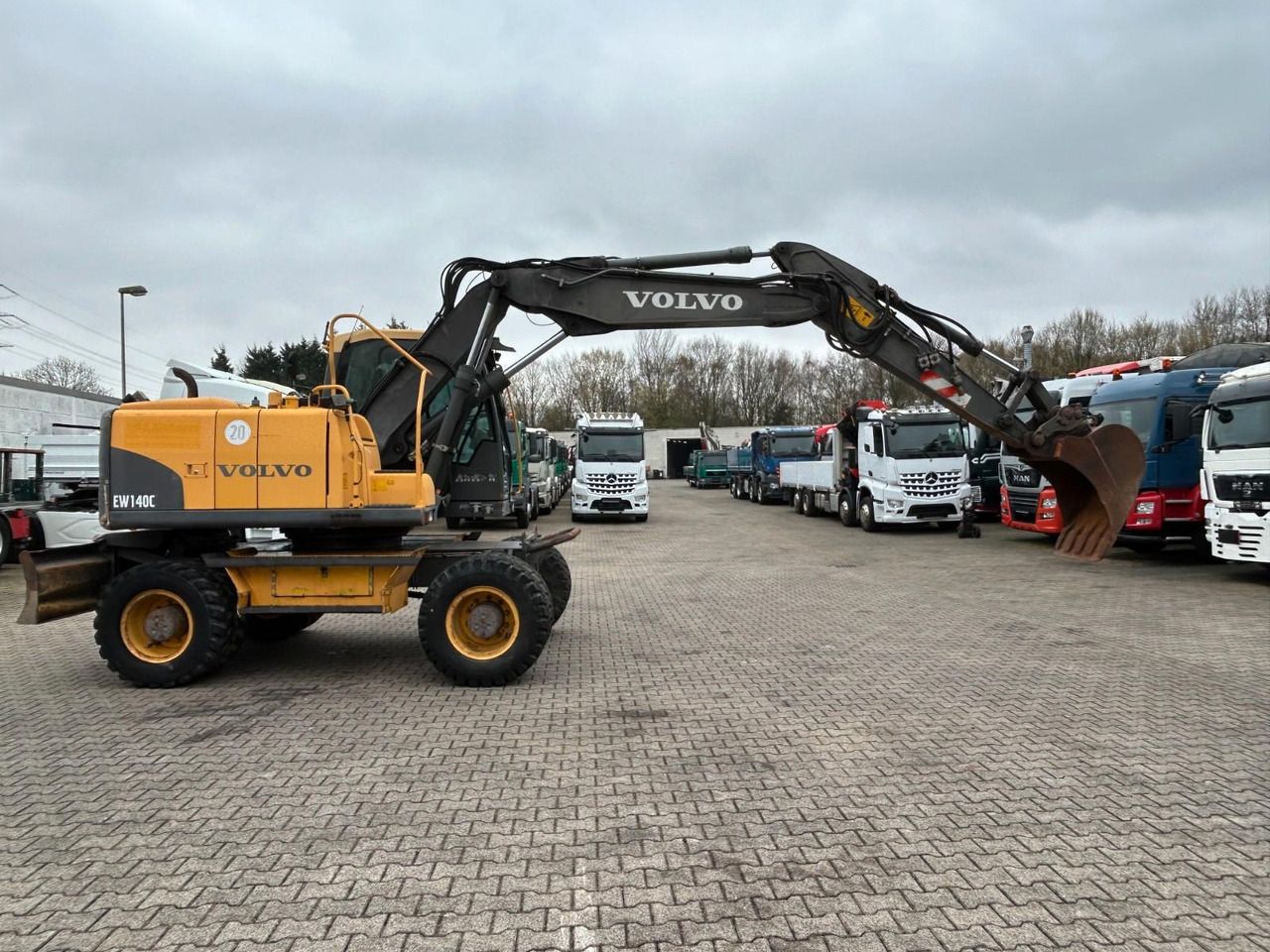 2008 Volvo EW140C Wheel Excavator