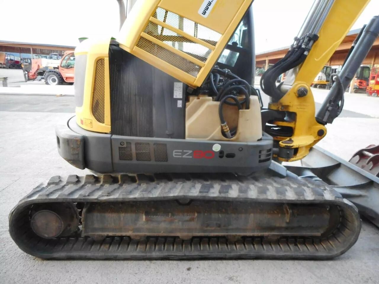 2016 Wacker Neuson EC 80 Mini Excavator