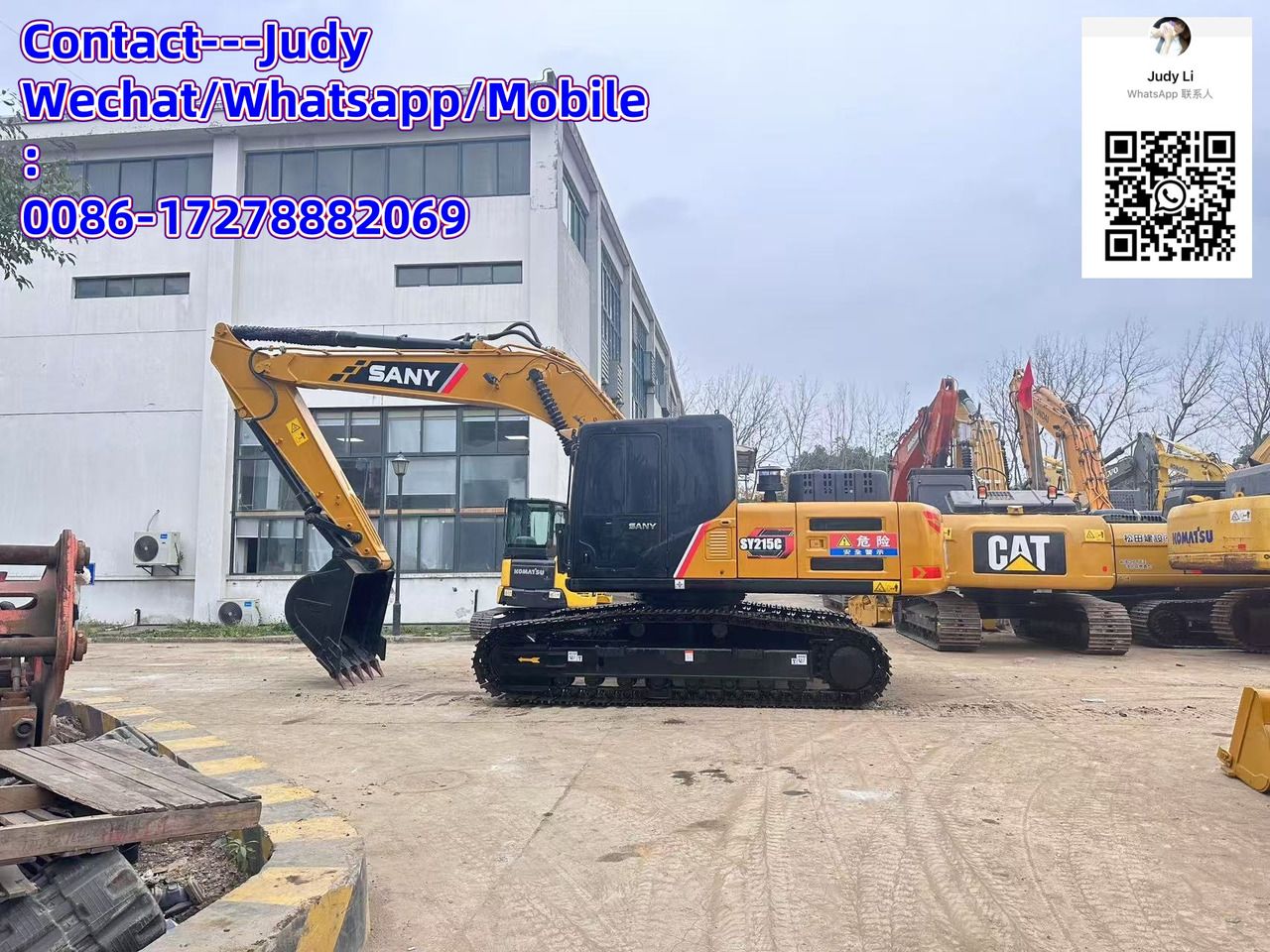 2023 Sany SY215 Crawler Excavator