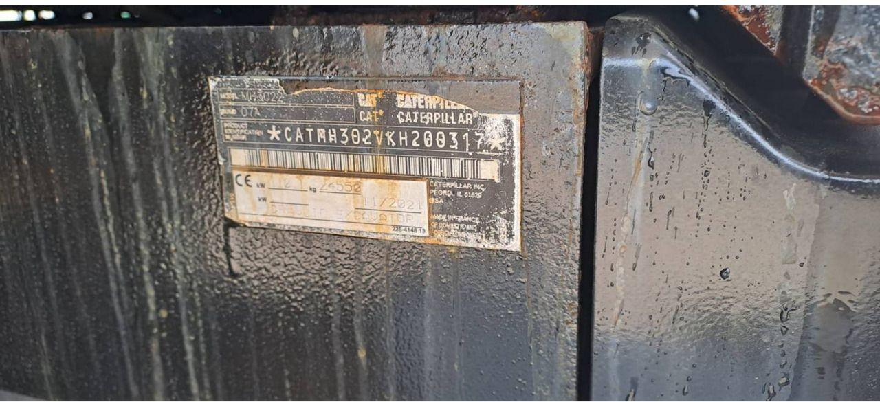 2021 Caterpillar MH3022-07 Wheel Excavator