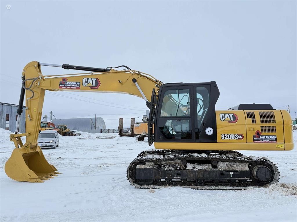 2025 Caterpillar 320D3 Crawler Excavator