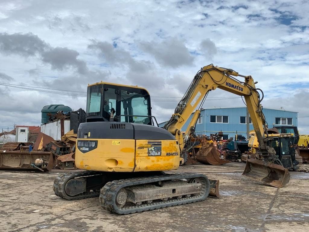 2008 Komatsu PC88MR6 Mini Excavator