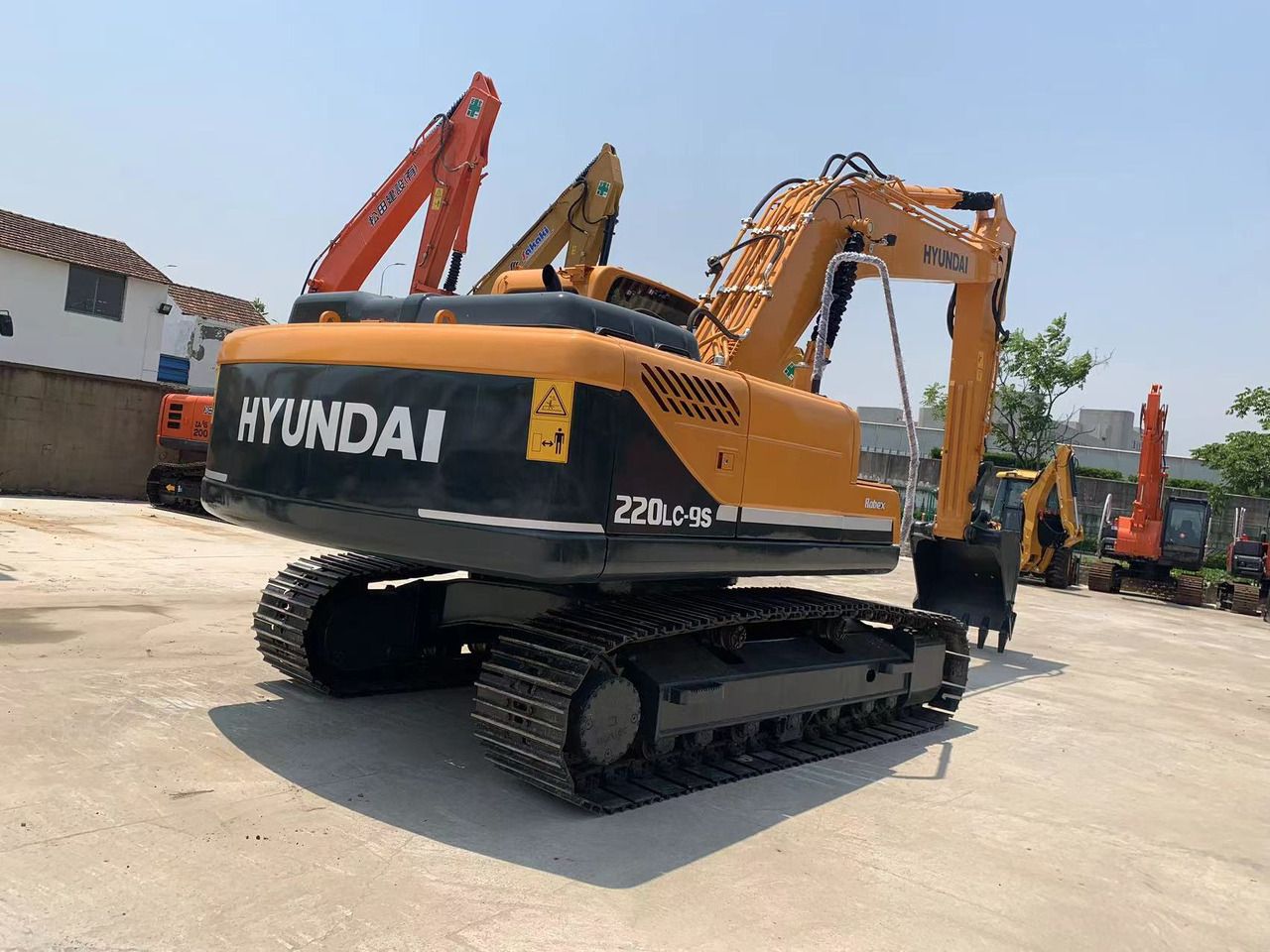 2022 Hyundai R220LC-9S Escavadora de Rastos