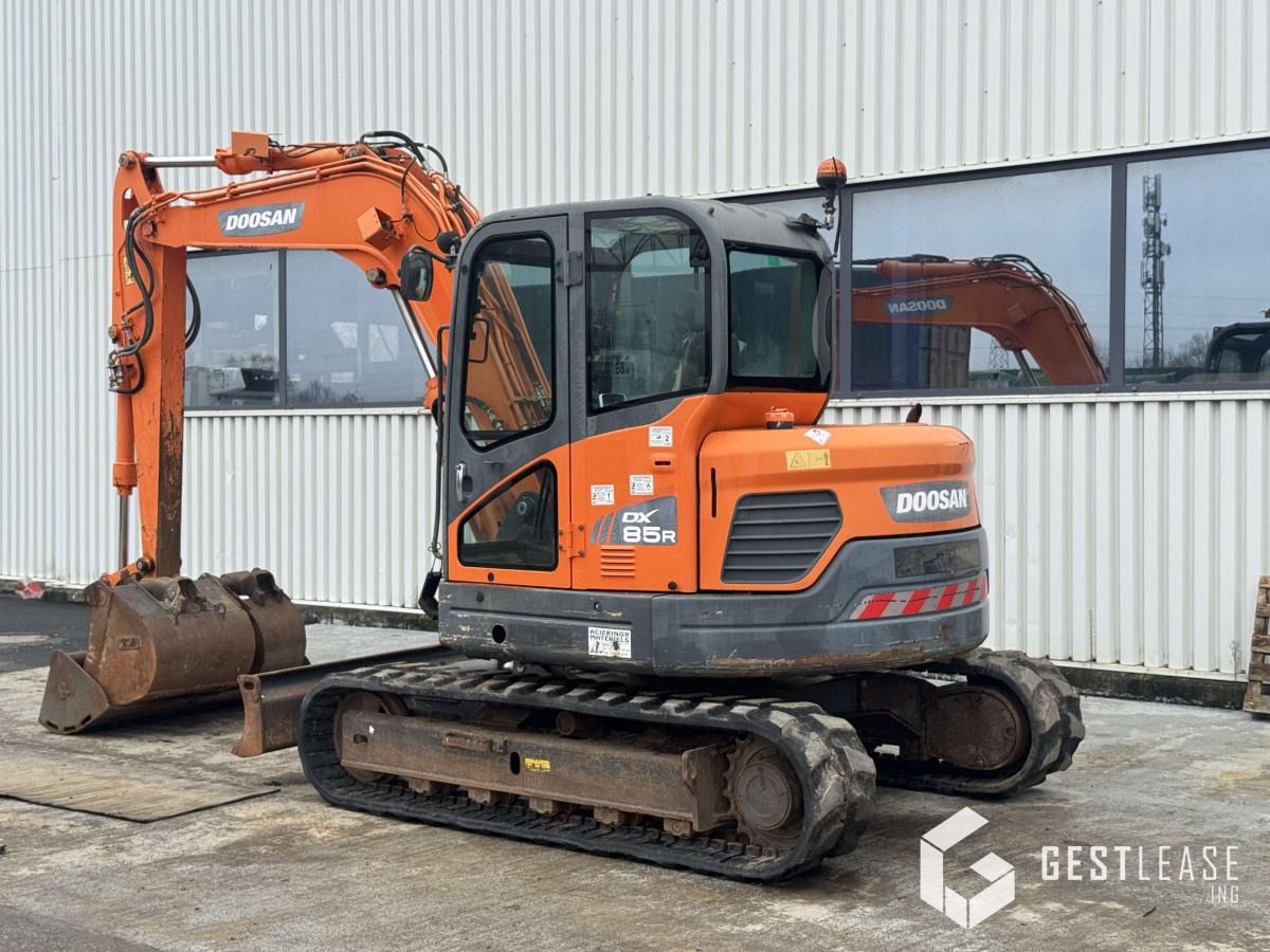 2017 Doosan DX85R-3 Mini Excavator