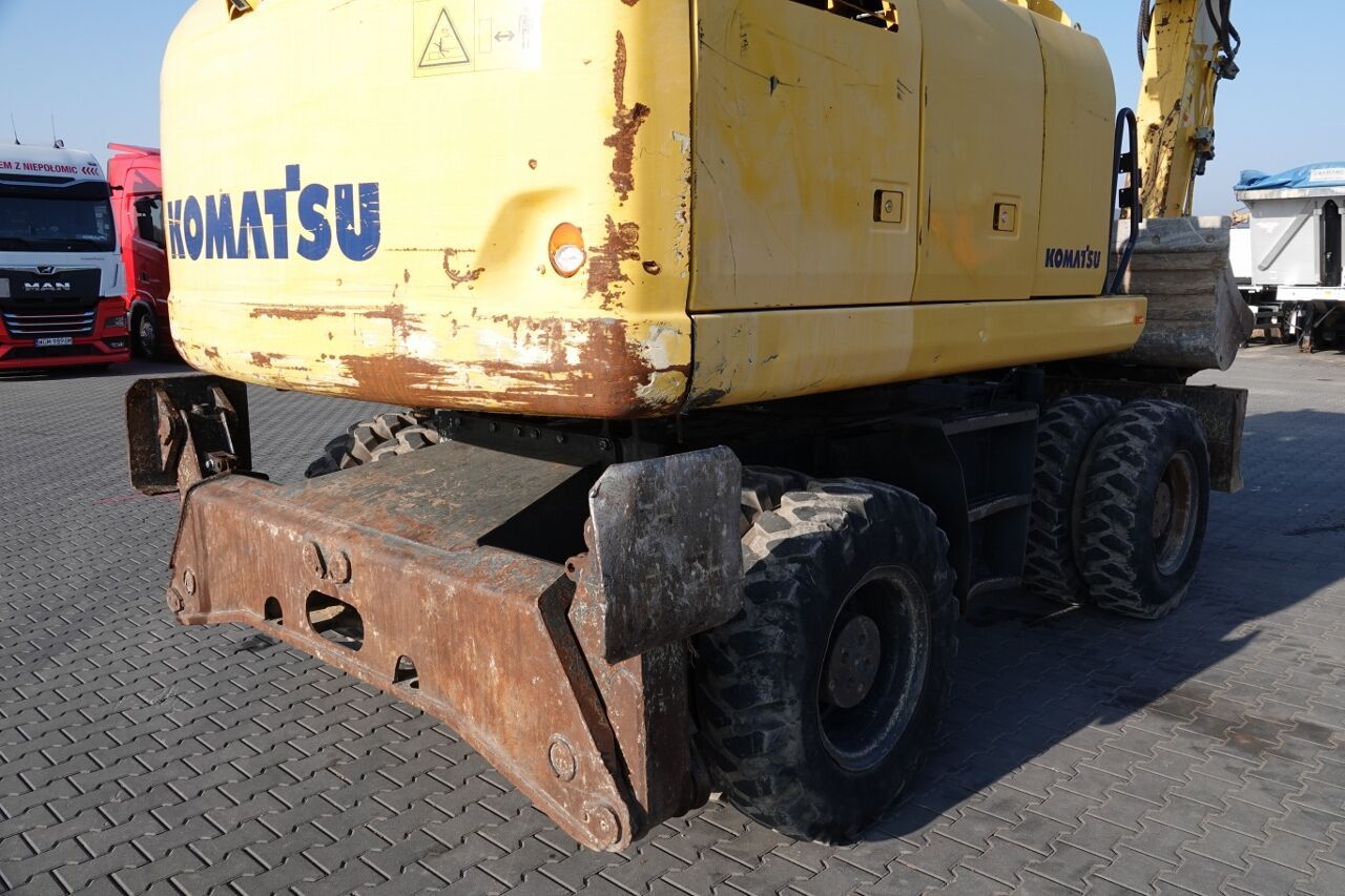 2017 Komatsu PW180-10 Wheel Excavator