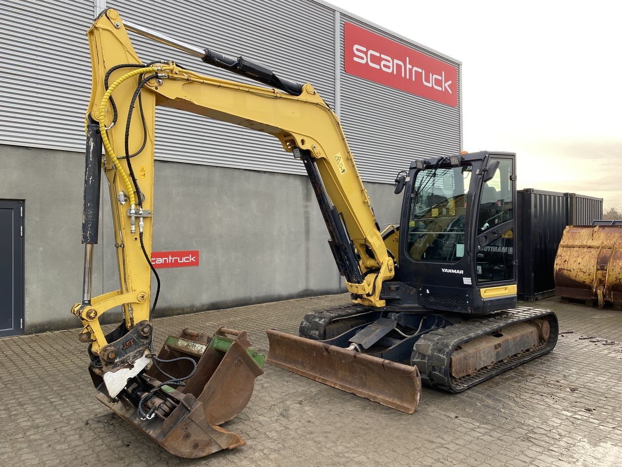 2017 Yanmar VIO80-1A Mini Excavator