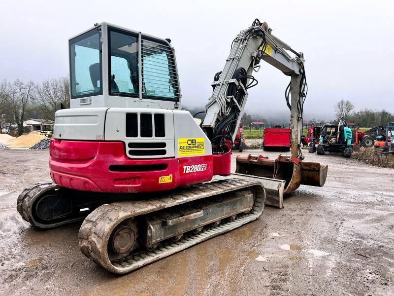 2018 Takeuchi TB280FR Crawler Excavator