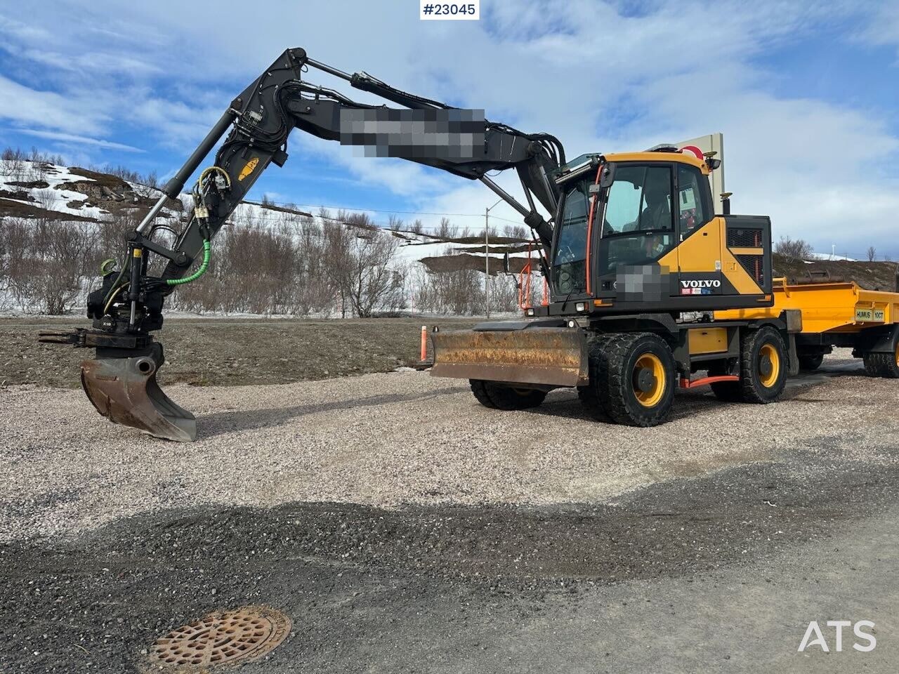2020 Volvo EWR150E Wheel Excavator