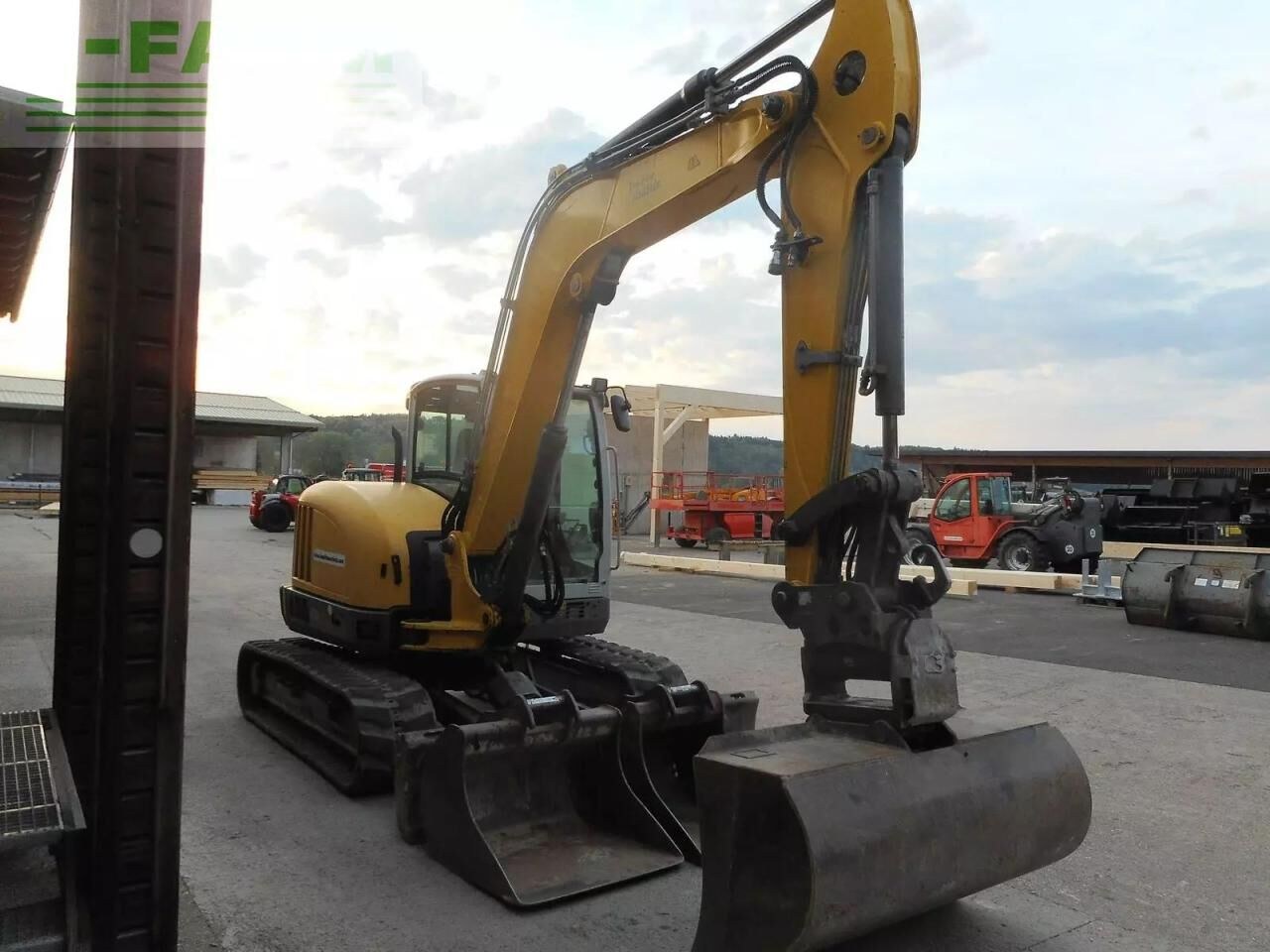 2016 Wacker Neuson EC 80 Mini Excavator