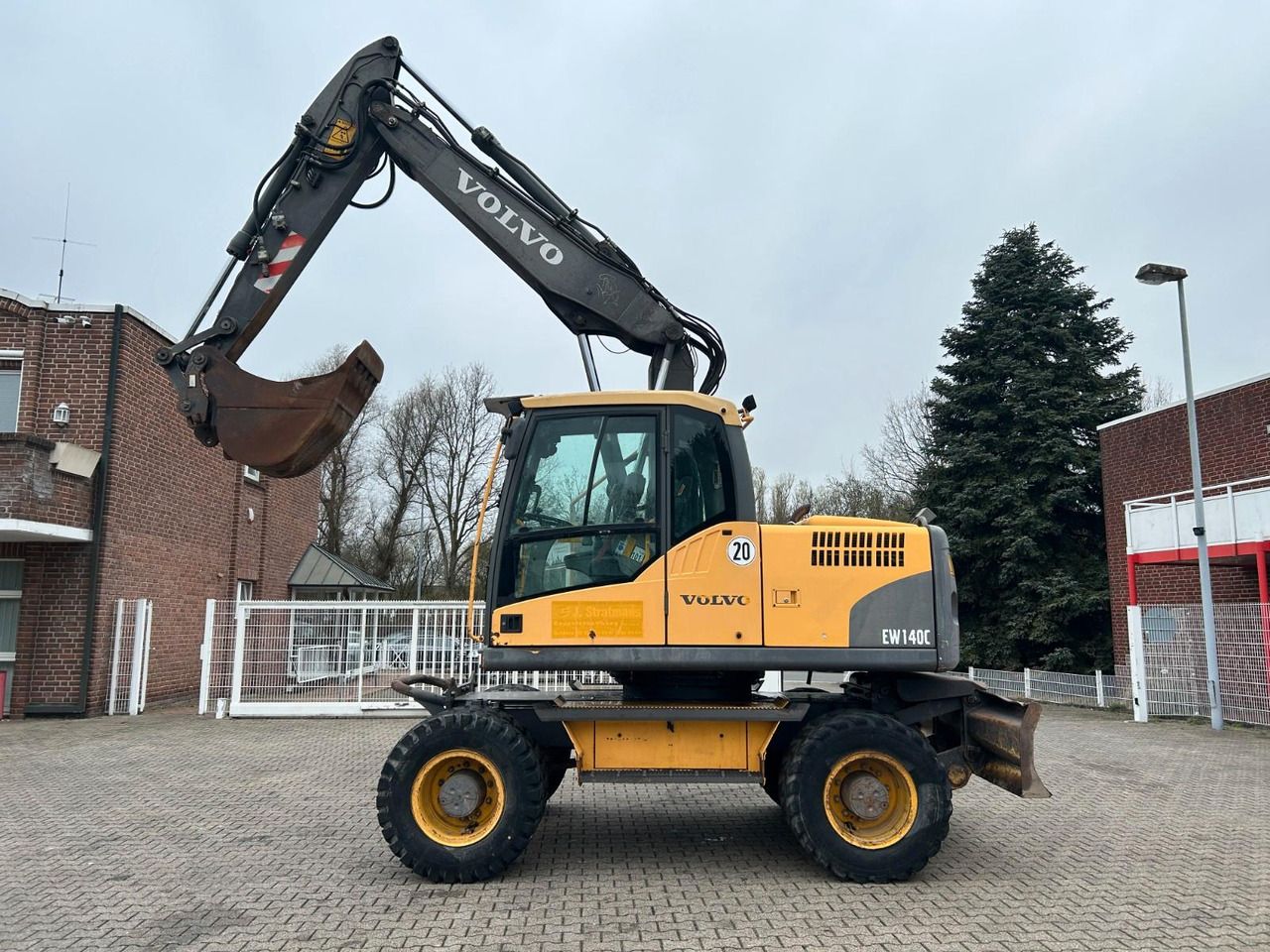 2008 Volvo EW140C Wheel Excavator