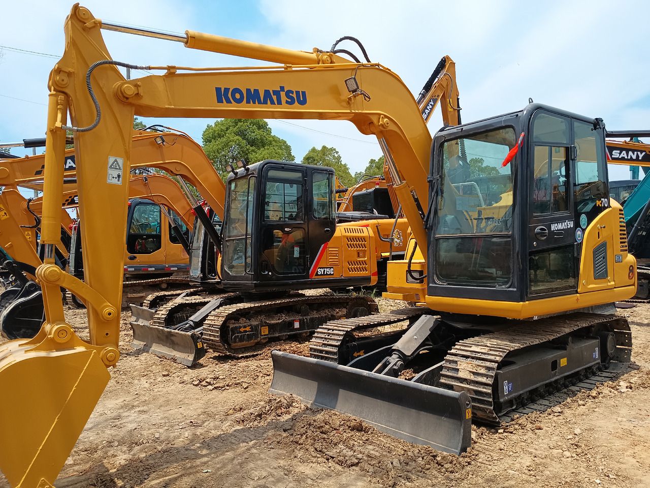 2023 Komatsu PC70 Crawler Excavator