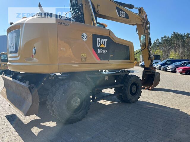 2015 Caterpillar M318F Wheel Excavator