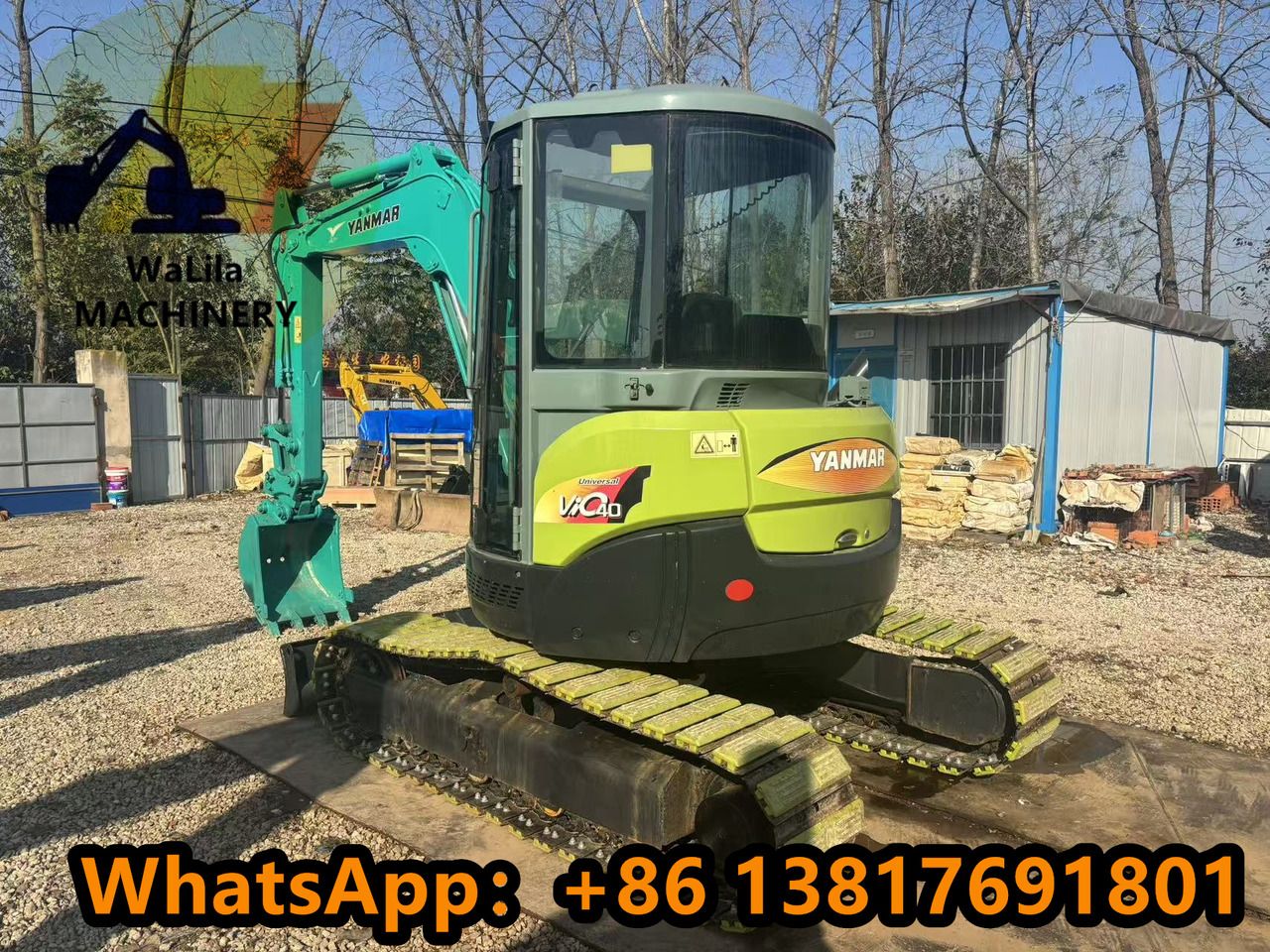 2023 Yanmar VIO40 Mini Excavator