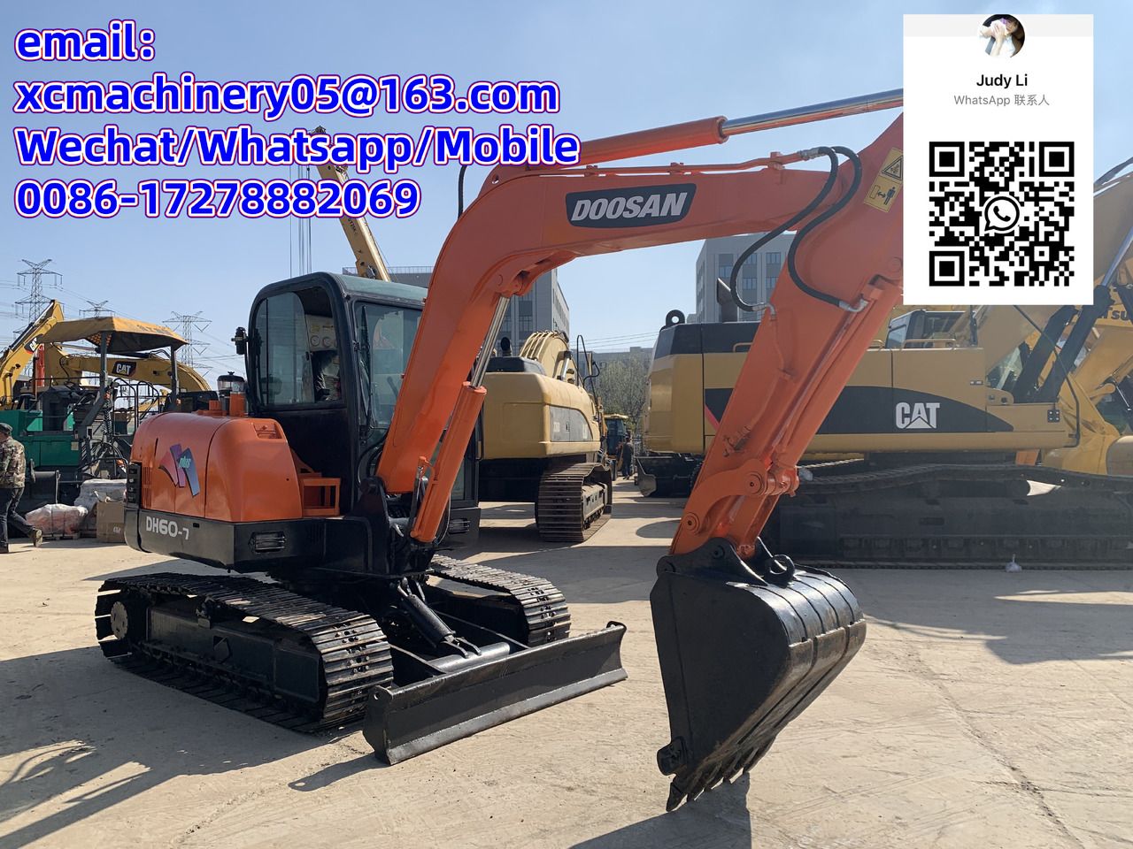 2020 Doosan DX60-7 Mini Excavator