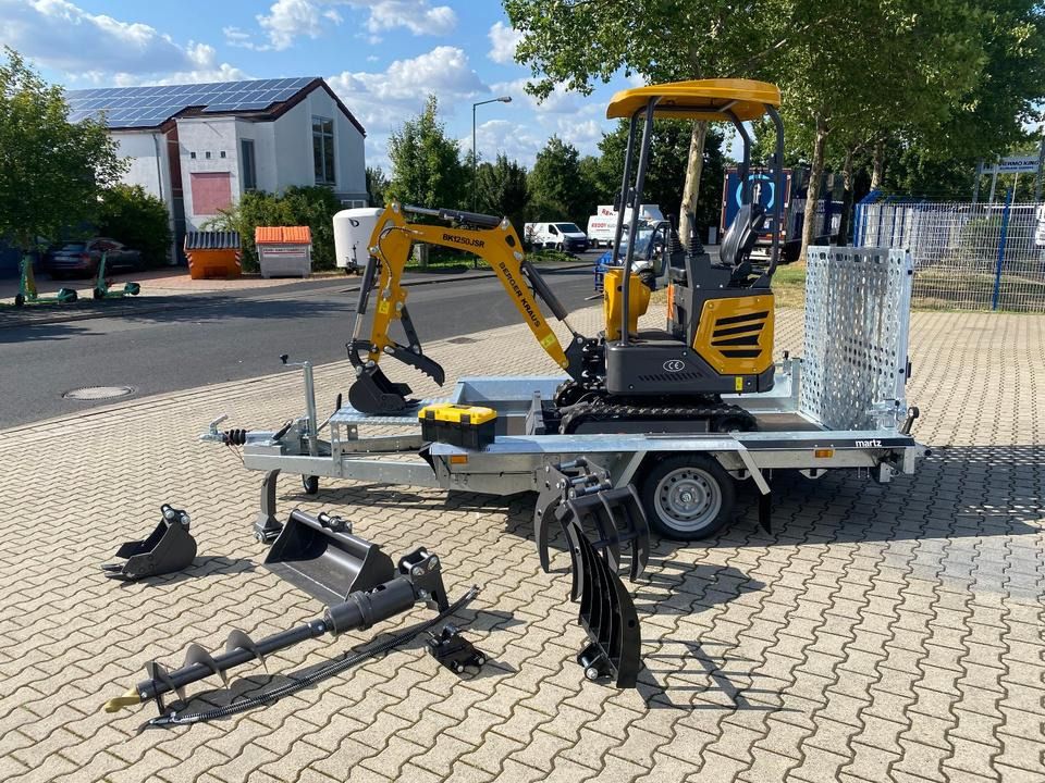 Berger Kraus BK1250JSR Mini Excavator