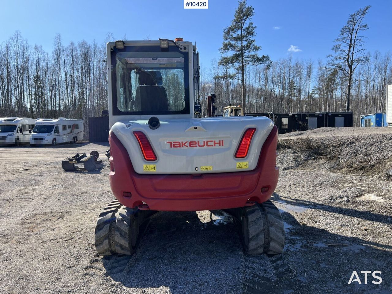 2021 Takeuchi TB370 Crawler Excavator