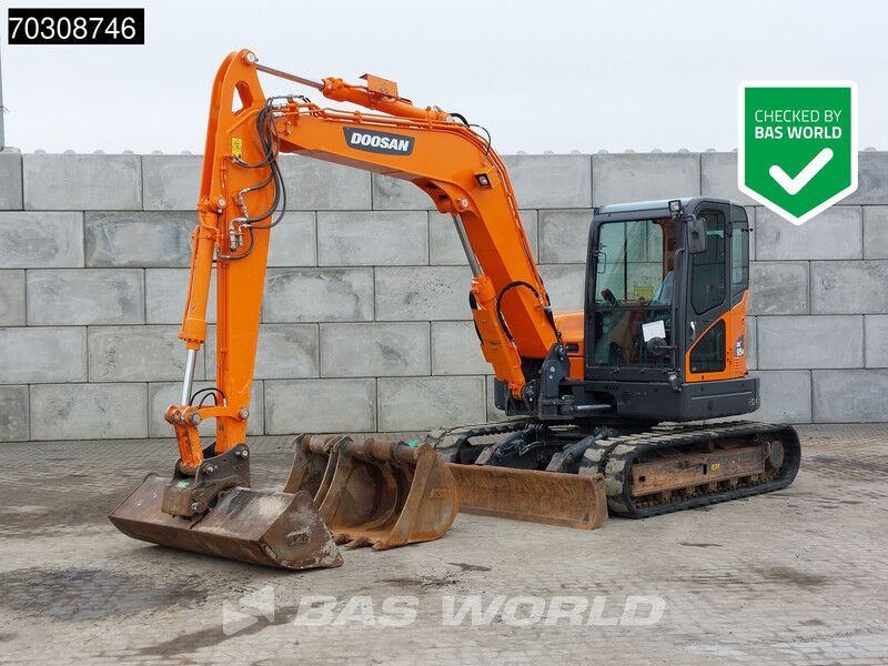 2021 Doosan DX85R-3 Mini Excavator