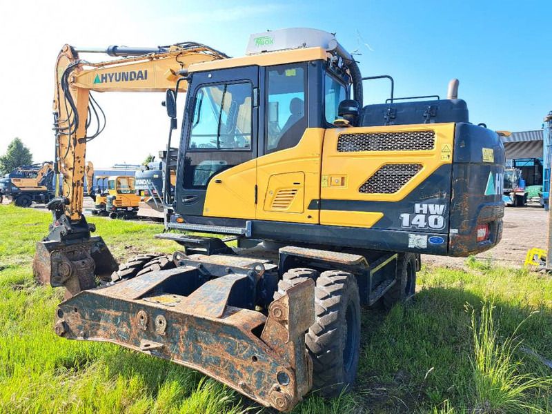 2018 Hyundai HW140 Wheel Excavator