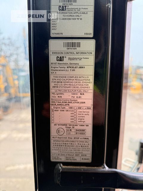 2020 Caterpillar MH3024-06C Material Handler