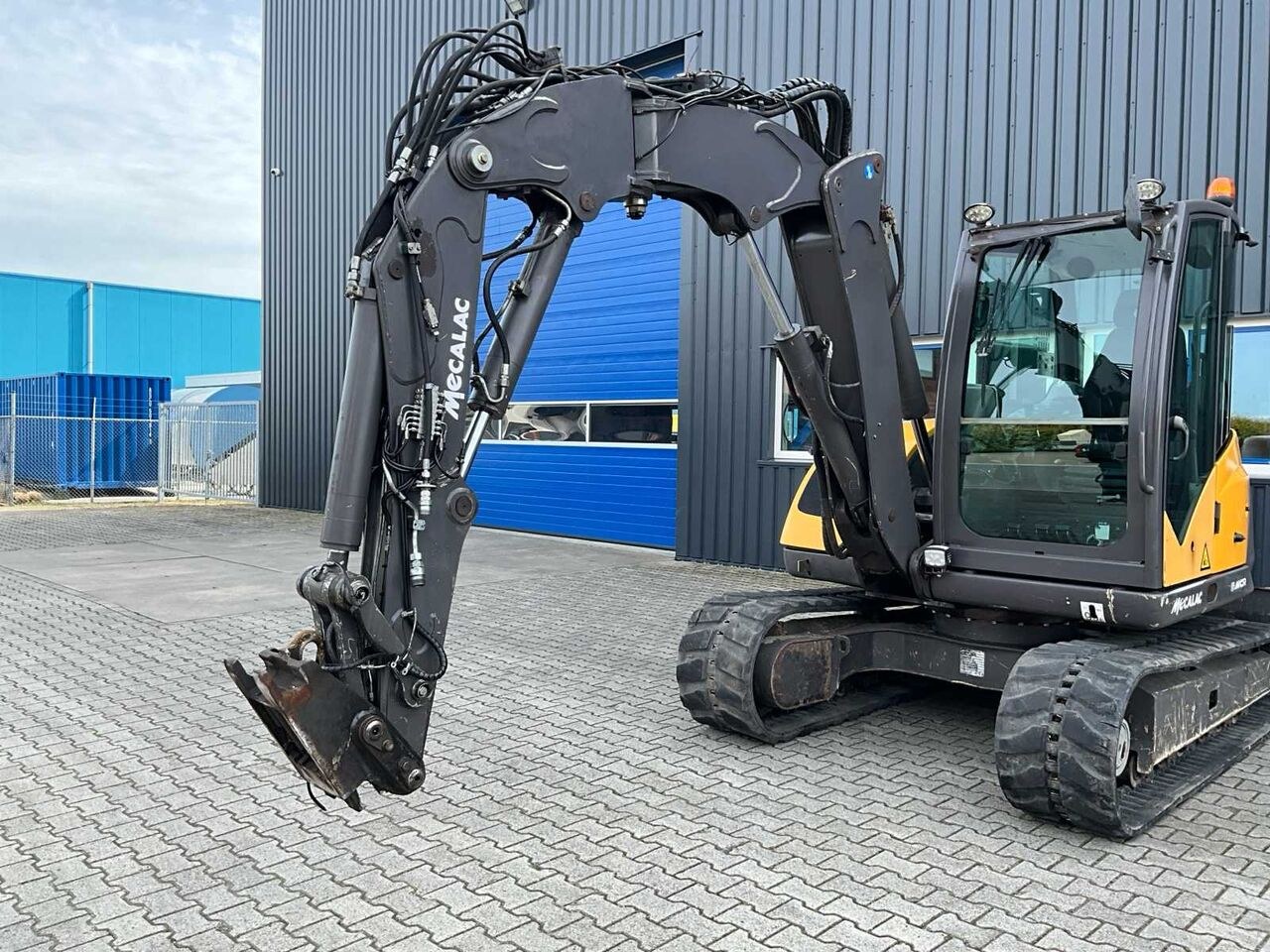 2017 Mecalac 8 MCR Crawler Excavator