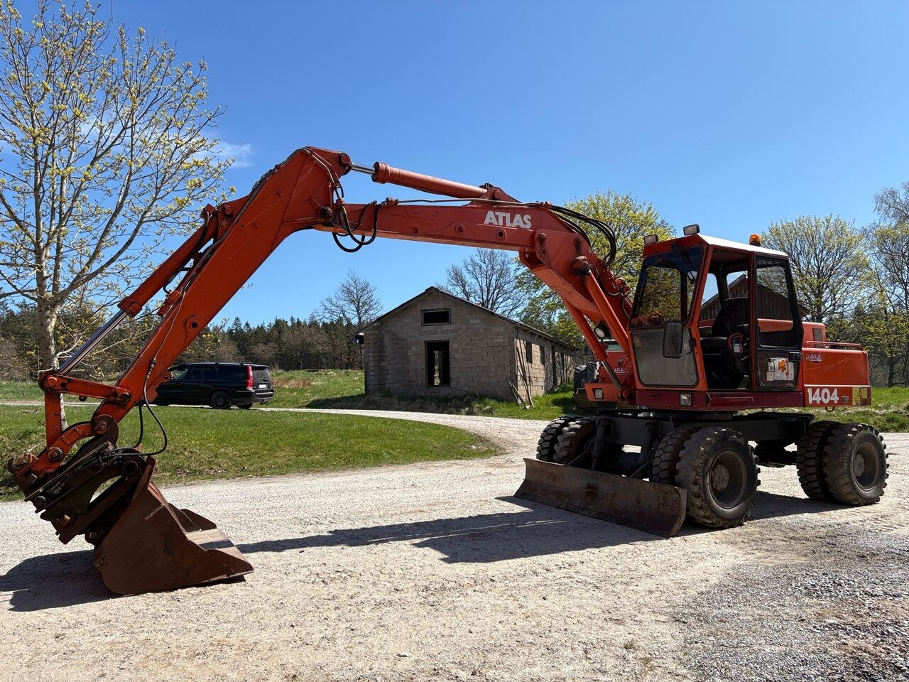 1991 Atlas 1404 Wheel Excavator