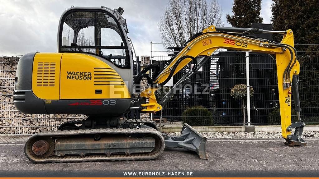 2018 Wacker Neuson 3503 VDS CAB Mini Excavator