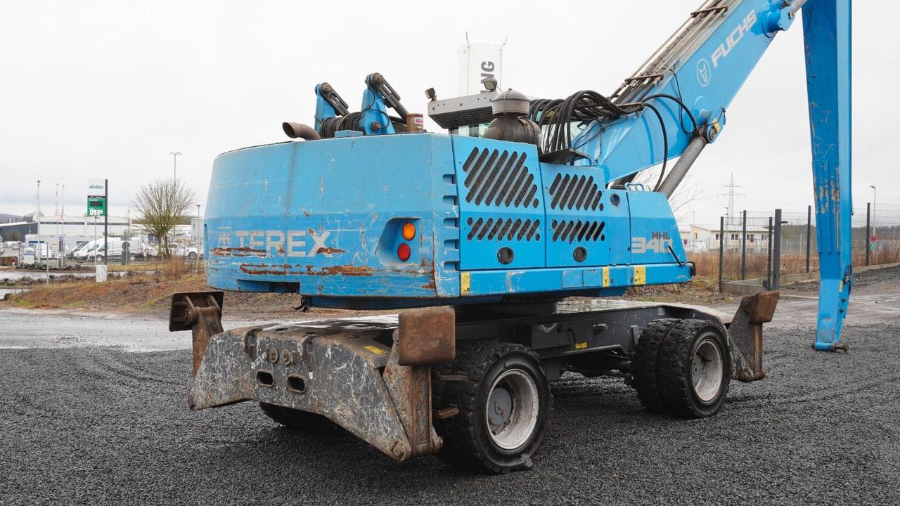 2017 Fuchs MHL340 Wheel Excavator