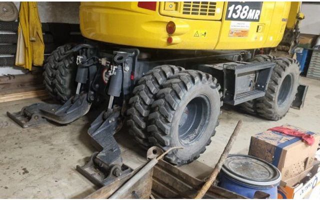 2023 Komatsu PW138MR Wheel Excavator