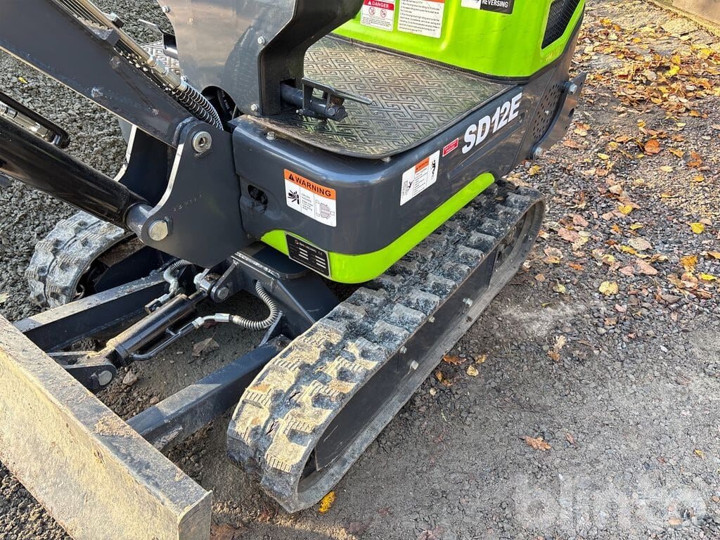 2025 Shanding SD12E Mini Excavator